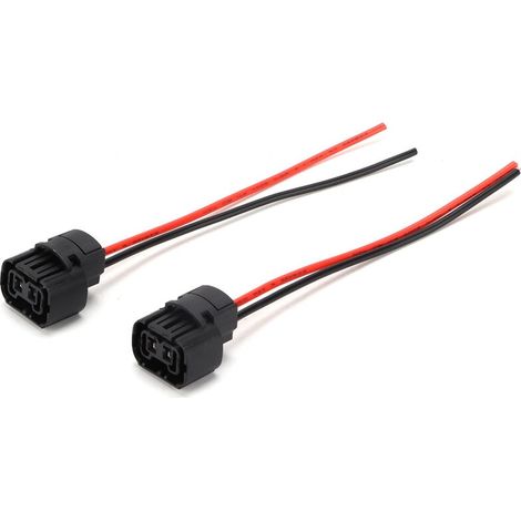 Paire de phares antibrouillard à prise femelle H16 5202. pour 5202 5201 2504 H16 9009 PS24W