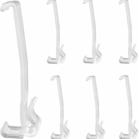 Große dekorative Paneele, 3,25 Zoll transparente dekorative Paneele für Jalousien (20 Stück) (1/5)
