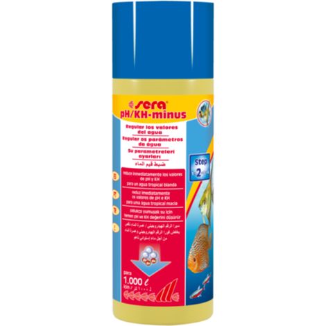 Sera pH/KH-moins - Réduit les valeurs de pH et de KH