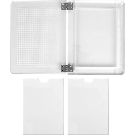 Stamp Platform Positioning Tool DIY Hand Made Card Transparent Stamping Template (1/5)