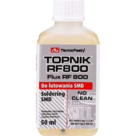 Topnik ag-termopasty rf800 fundente de soldadura 50ml sin lavado