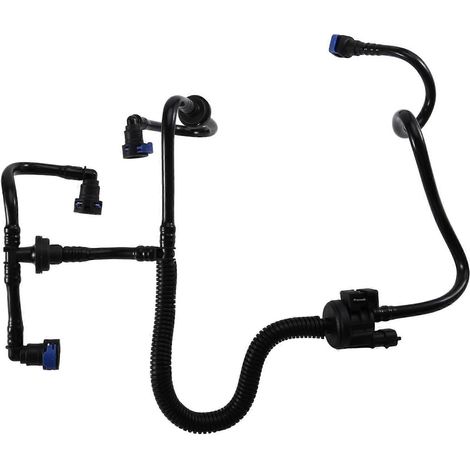 Ensemble solénoïde de canister à charbon actif CV619D289BC avec tuyau de carburant pour Ford Focus 2015-2018 CV61-9D289-BC