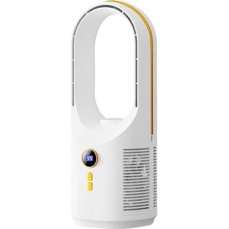 Swivel wall-mounted faucet with adjustable hot and cold water for kitchen sink, brushed silver (1/5)