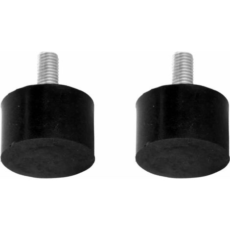 2x silent bloc mâle plein M4x10mm 15x8mm anti vibration caoutchouc bâteau voiture amortisseur silencieux (1/2)