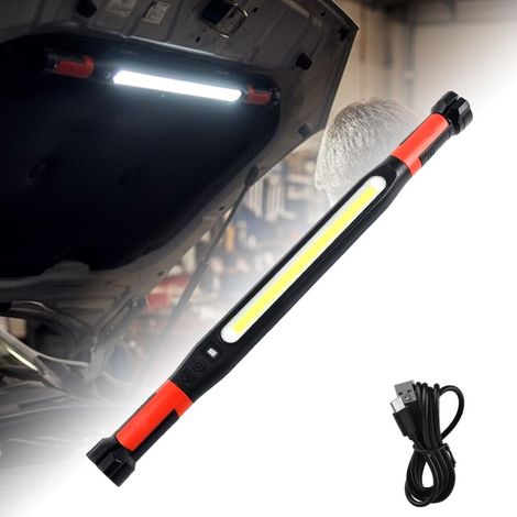 Striscia luminosa a LED ricaricabile e magnetica da lavoro. (1/5)
