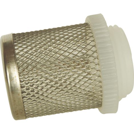 Panier crépine inox pour clapet Mâle 15/21 (1/2)