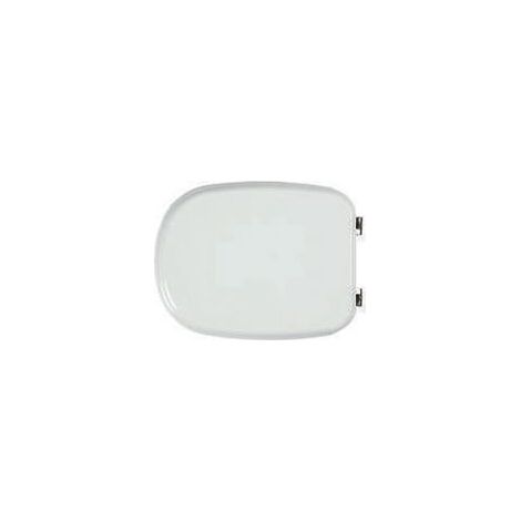 Sedile coprivaso WC in colore bianco lucido compatibile con serie Tesi Ercos BSOPE2 Bianco