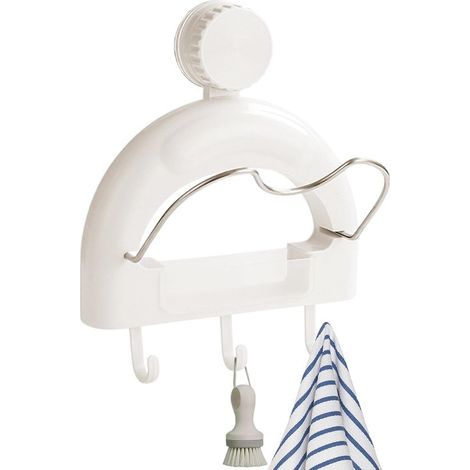 Porta coperchi per pentole e padelle Non richiede forature, accessori da cucina per riporre taglieri e strofinacci (1/5)