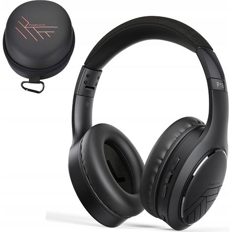 Cuffie Bluetooth PowerLocus P19 con 4 modalità EQ, 60 ore di autonomia, pieghevoli e con custodia. (1/5)