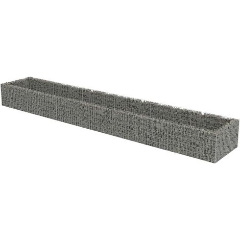 Maison Exclusive - Arriate de gaviones de acero 540x90x50 cm
