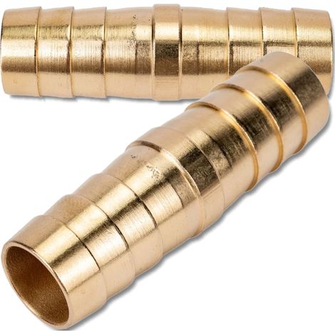 Connettore pneumatico Rockforce a spina di pesce, filettatura da 16 mm, ottone.