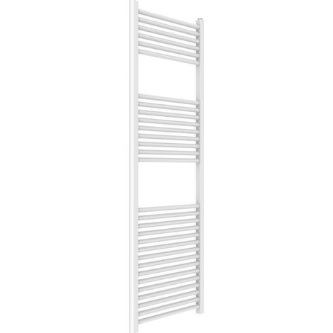Termoarredo scaldasalviette 500x1500mm interasse 450mm colore bianco opera ercos asopef901005001500