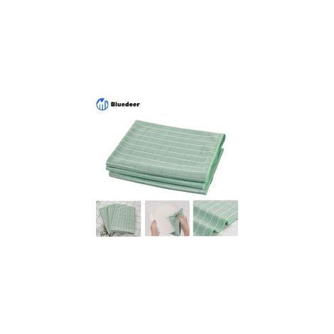 Chiffon Bambou Microfibre pour Vitres Miroirs Carreaux Carrosserie Microfibre Bambou Vitre Ménage Salle de Bain (6 Chiffons)