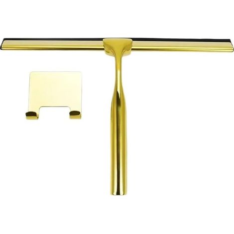 Raclette inox/silicone/caoutchouc, avec brosse, vitres et douche (1/3)