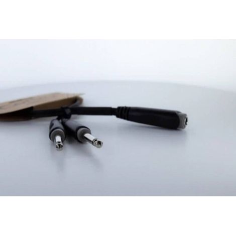 Cordial EY 0,3 GPP XLR Adaptateur Y [1x Jack femelle 6,3 mm (mono) - 2x Jack mâle 6,3 mm (mono)] (1/4)