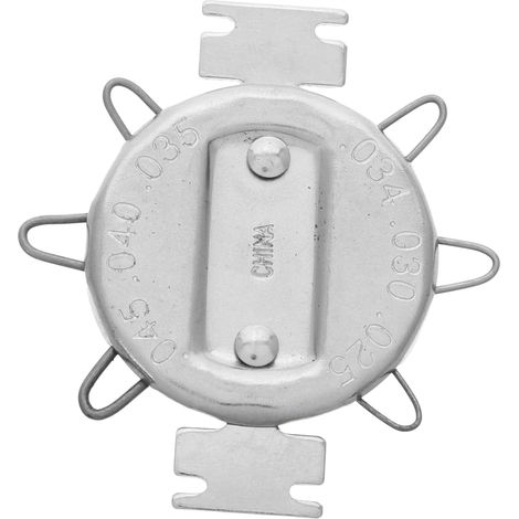 jauge de bougie d'allumage Outil ajustement Ecartement électrode bougie pour bougies d'allumage outil de bougie d'allumage outil d'écartement de bougie le fer Silver