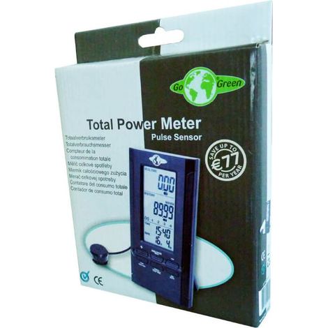 Consomètre foyer – Affichage déporté avec long câble – Compatible compteur Linky – Économie 350 kWh/an et 198 kg CO2/an – Eqwergy (1/2)