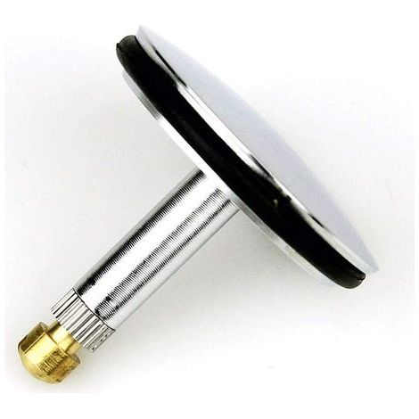 Replacement adjustable bath wedge plug for sink with 8mm diameter stem and 43.5mm diameter cover (1/5)