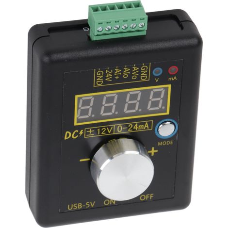 Calibrateur de source de débogage analogique portable de haute précision pour générateur de signaux (1/5)