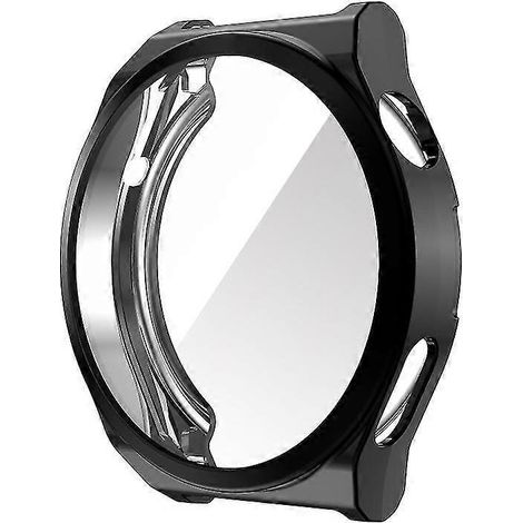 Protection d'écran et coque de protection en TPU pour Huawei GT3 Pro 46 mm et 43 mm.-46mm-Black (1/4)