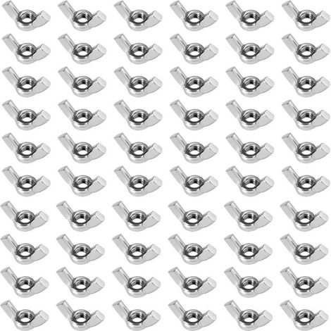 M6 Wing Nut, Stainless Steel Wing Nuts, Metric Female Wing Nut for DIY Fasteners, 80pcs (1/5)