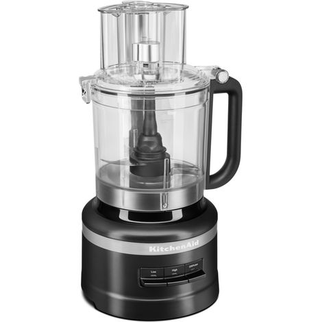 KitchenAid 5KFP1319EBM robot da cucina 400 W 3,1 L Nero, Argento, Trasparente