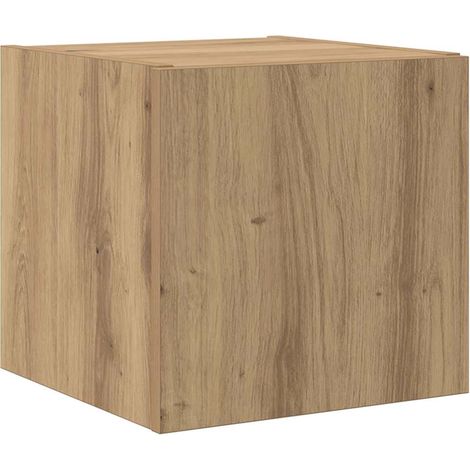 Mueble de TV Montado en la Pared Roble Artesanal vidaXL (1/5)