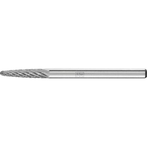 PFERD TOOLS Hartmetall Frässtift Rundbogen RBF Ø 03x13 mm Schaft-Ø 3 mm Z3P universal mittel kreuzverzahnt (1/3)