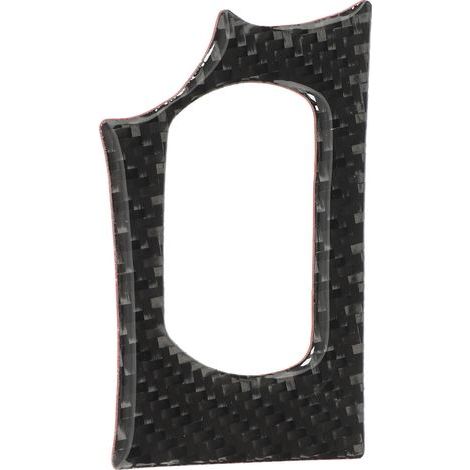 Bouton de démarrage adhésif fibre de carbone Cadre décalcomanie pour Corvette C6 2005‑2007 (1/5)