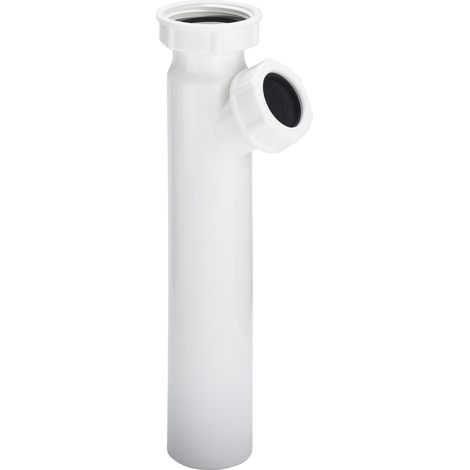Tube réglable 7985.30 en G1 1/4 x 40 mm x 200 mm, plastique blanc