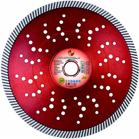 Dia-TS Roto-Winner Plus 12 230 12 mm Belaghöhe, gesintert