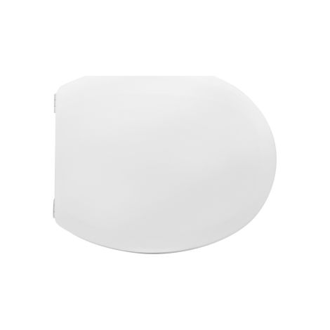 Abattant WC pour WC Catalano 6L Nouvel abattant WC blanc 41,5-44 x 37 cm avec charnie'res a' expansion en fonte de bois