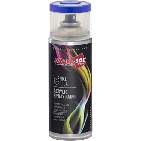 FPLUS spray gris claro 400 ml. ral 7035 , Top Acrylic: Esmalte acrílico 100% para exteriores e interiores. Se adhiere
a muchas superficies: madera, metal, vidrio, cerámica, enlucid