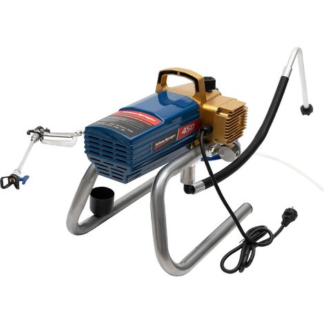 Sistema di spruzzatura di Colore spruzzatore motorizzato Pressione massima 22Mpa Larghezza di spruzzo 25cm per la Casa interna ed esterna Fai da te Hangar e Garage Spruzzatore vernice airless