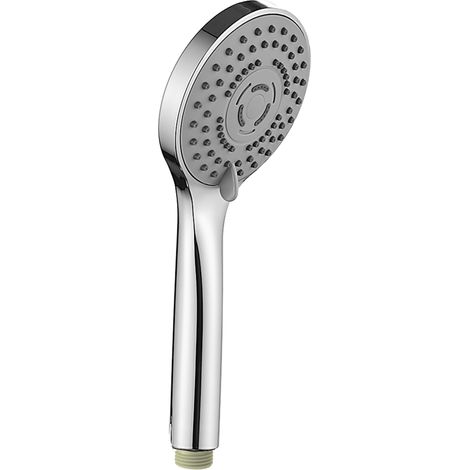 Doccetta Rotonda Anticalcare in Acciaio Inox Nature (1/2)