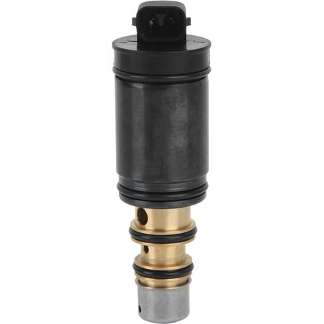AC Compressor Electronic Control Valve, Metal ECV14 Air Conditioner Solenoid Valve Sensor Replacement for 128i 325i 325xi 328i 328xi 330Ci. (1/5)