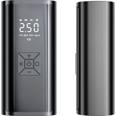 Voiture Compresseur à Air Portatif pour Tesla Model Y 2021 2022 2023 2024 2025, Gonfleur Pneus Voiture Pompe Rechargeable Accessoire (1/5)