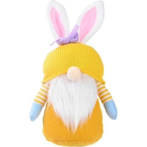 Voici une proposition de titre en français, avec des mots-clés variés et une longueur inférieure à 190 caractères :
Lapin de Pâques fait main, Gnome suédois en peluche, Tomte scandinave, Lutin Nain d (1/4)