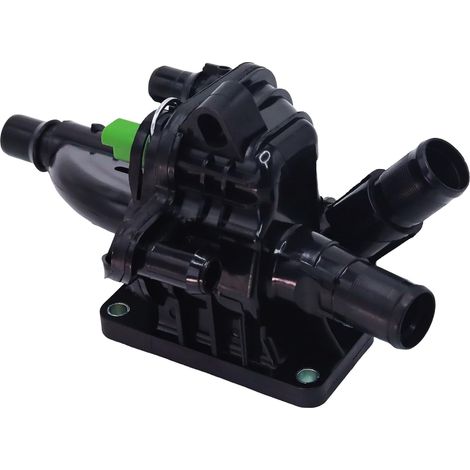 Termostato de refrigerante del motor con carcasa y sensor. Compatible con Peugeot 208, 207, 308, 508, 2008, 3008 Citroën C3, C4 Picasso, DS3, DS4, DS5 (2009-2015). Referencias: 1336AX, 9684588980