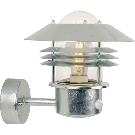 Aplique de exterior Vejers NORDLUX con sensor de movimiento, E27, máx. 60 W, acero. NORDLUX (1/3)