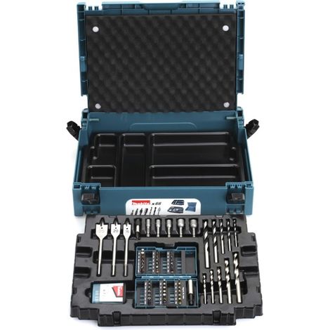 Juego de accesorios MAKITA 66 piezas en caja MAK-PAC - B-43044