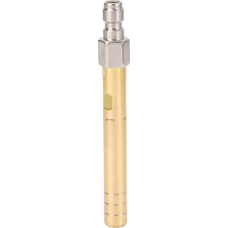 Ortviai Buse haute pression longue portée pour nettoyeur 1000-6000 PSI, raccord rapide 1/4", débit 3-7 GPM, laiton