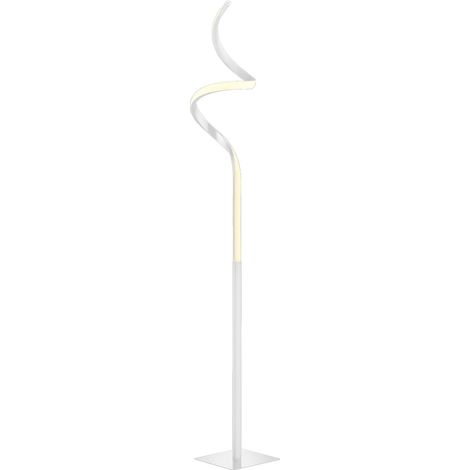 Lampadaire Led Tactile Dimmable Course H145 cm Blanc Trio Lighting (1/5)