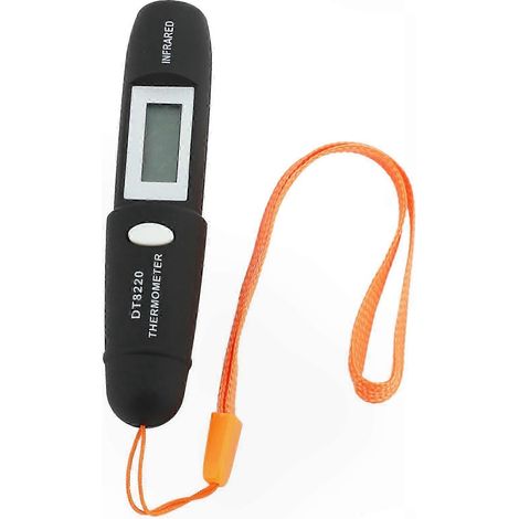 Kompaktes Infrarot-Thermometer mit LCD-Bildschirm, Stiftform, berührungslose Temperaturmessung für den professionellen und privaten Gebrauch (1/5)