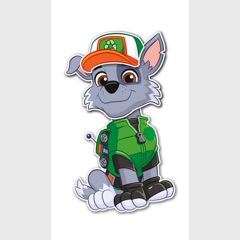 Sticker 3D - Pat'Patrouille Rocky - 14x20 cm