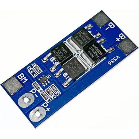 Carte de protection pour batterie au lithium 18650 7,4 V à 2 cellules carte de protection pour batterie au lithium 8,4 V courant de fonctionnement de 13 A limitation de courant de 20 A.