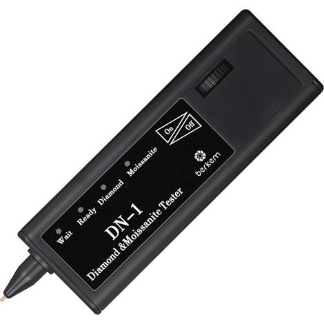 Testeur de diamant professionnel de haute précision 2 en 1 et stylo de test de moissanite, sélecteur de pierres précieuses portable, outil d'instrument de mesure de bijoux (1/5)