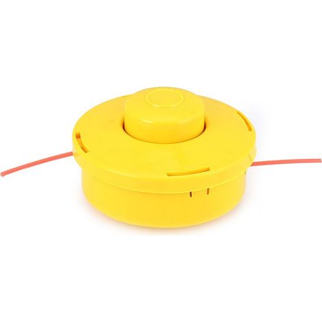 Tête fil débroussailleuse 4-en-1, coupe-herbe et multifonction pour rotofil, accessoire jardinage avec fil nylon, adapté à différents modèles. (1/2)