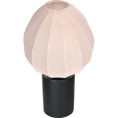 Steinhauer - lámpara de mesa - Bloeba - beige - metal textil - Ø (1/2)