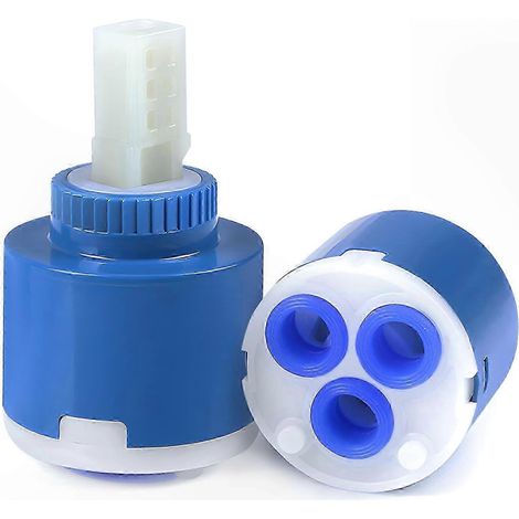 Cartouche céramique 35mm pour mitigeur d'évier, pièce de rechange pour robinets de cuisine et salle de bain, accessoire de remplacement durable (1/5)